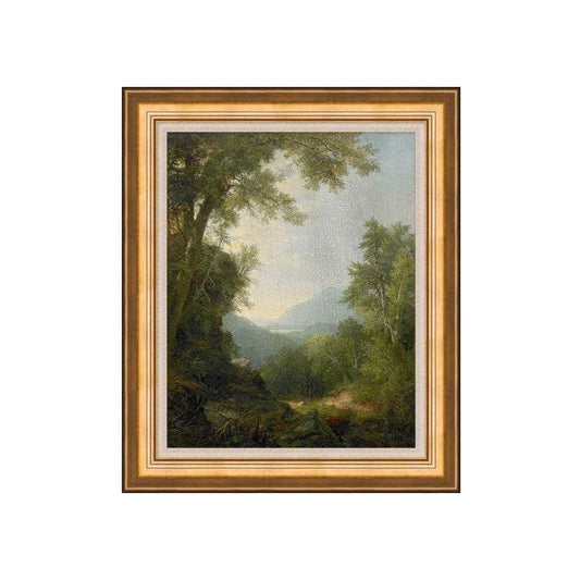 "Solitude in the Great Wide" Framed Art Print