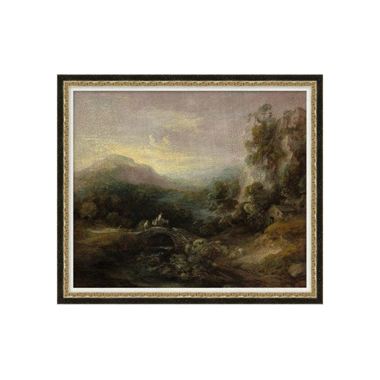 "The Wayfarer's Return" Framed Art Print