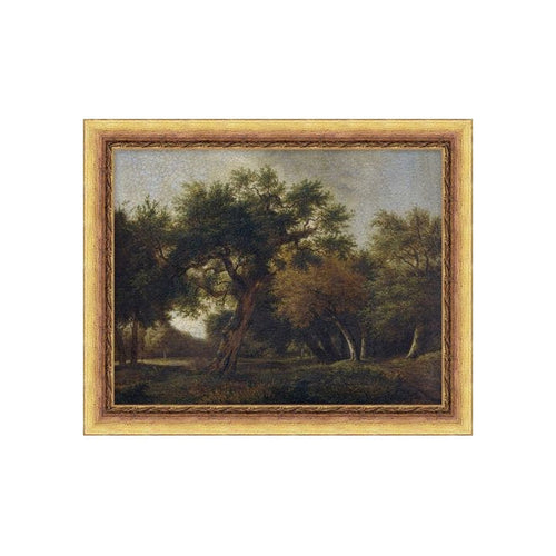 "Oak and Ember" Framed Art Print