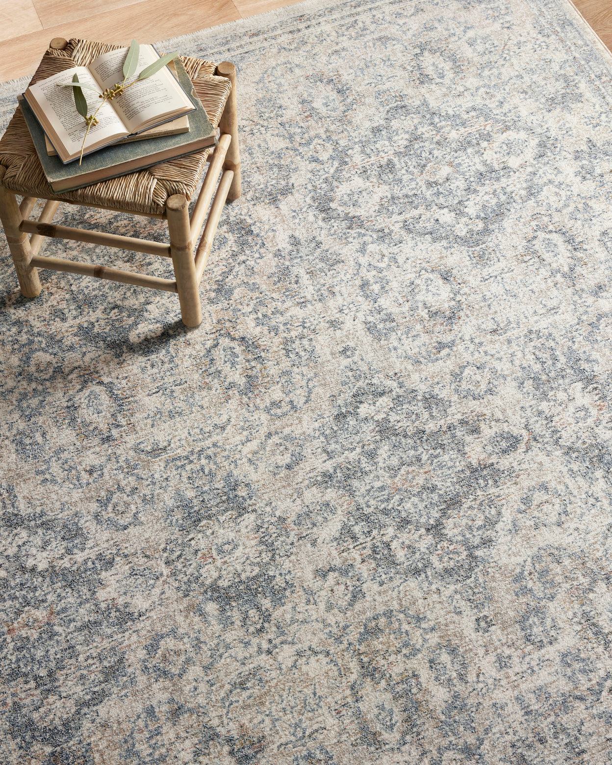 Amber Lewis x Loloi Zuma Pebble / Stone Rug