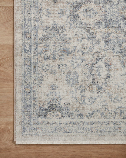 Amber Lewis x Loloi Zuma Pebble / Stone Rug