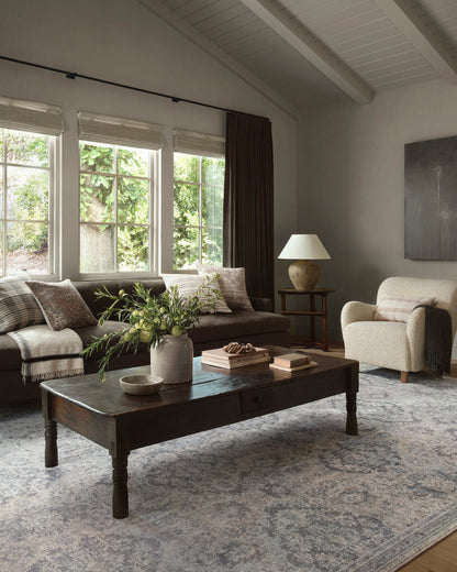 Amber Lewis x Loloi Zuma Pebble / Stone Rug
