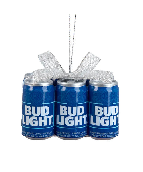 BudweiserÂ® Bud Light 6-Pack Cans Ornament