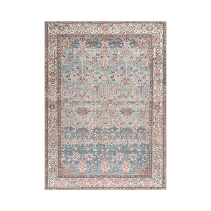 Aria Ocean / Clay Washable Rug