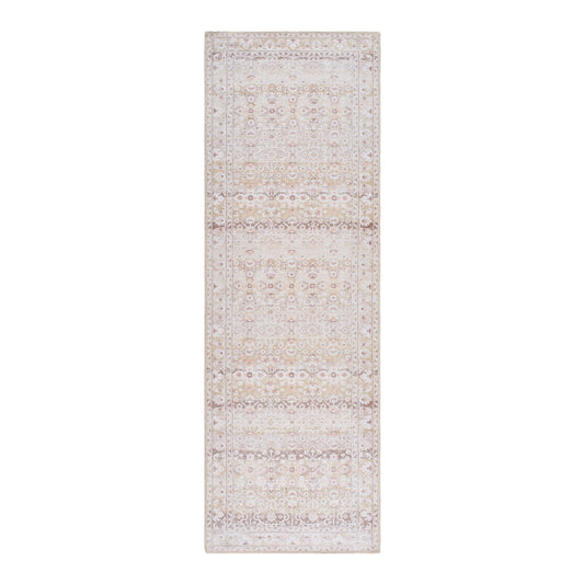 Aria Camel / Rust Washable Rug