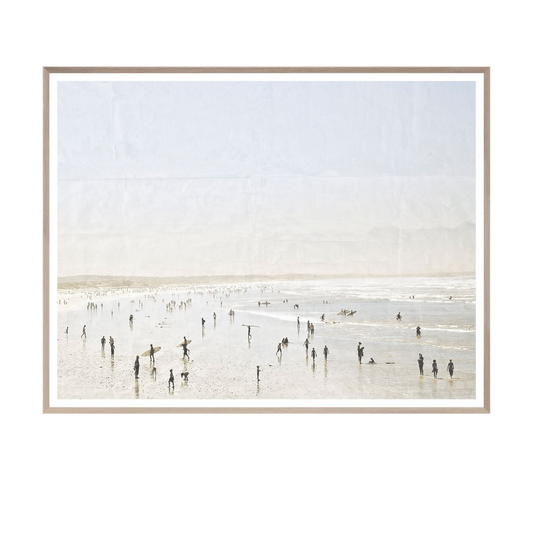 "Blissful Surf" Framed Photo Print