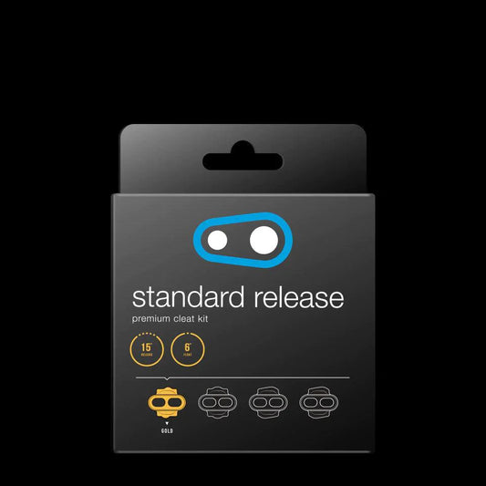 Crankbrothers Cleat MTB Standard Release 15deg Release 6deg Float GOLD