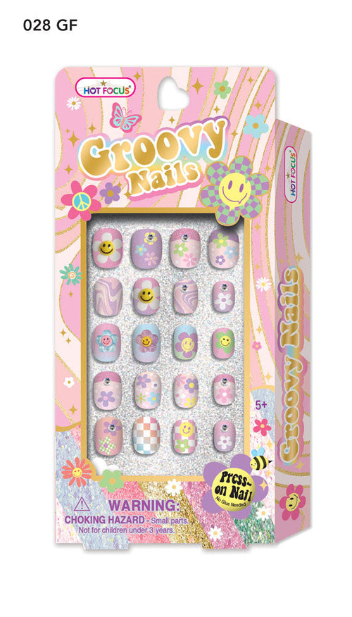 Groovy Flower Groovy Nails