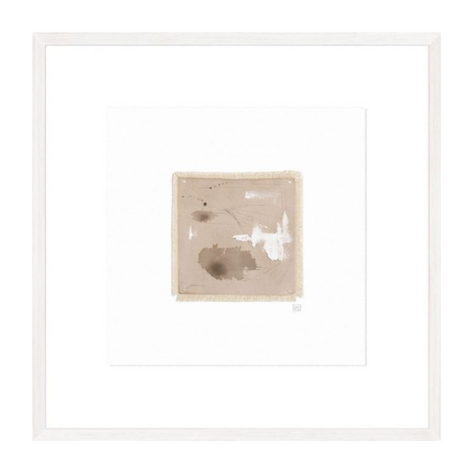 "Organic Neutrals XVIII" Framed Art Print