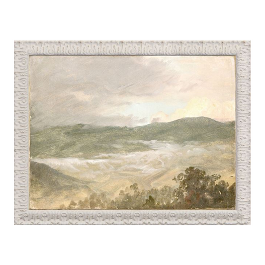 "Rolling Fields Petite Scape" Framed Art Print