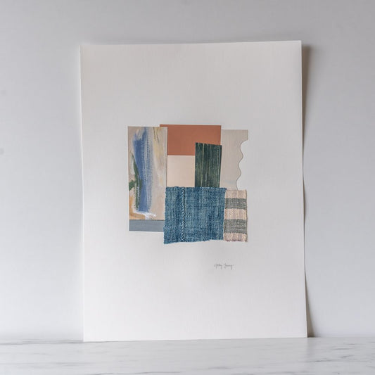"In My Place" Original Collage by Holly Young
